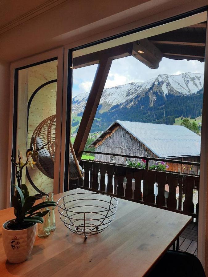 Schoene Aussicht Riezlern Kültér fotó